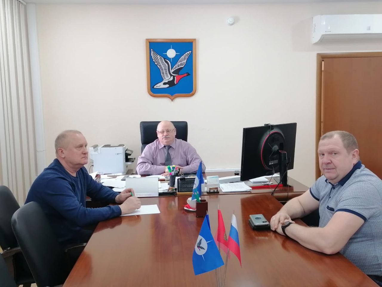 Рабочая встреча с заместителем главы Таймырского Долгано-Ненецкого муниципального района Красноярского края и директора МКУ «Таймырская транспортная компания»